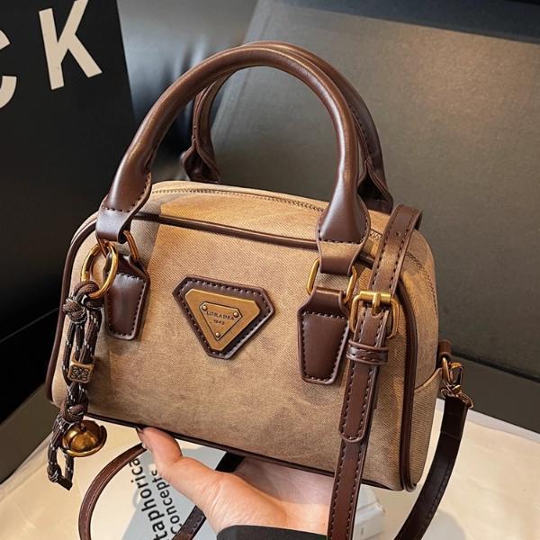 Luxuriöse Retro Damen Umhänge- & Hand-Bowlingtasche - Herbst/Winter Kollektion 2025