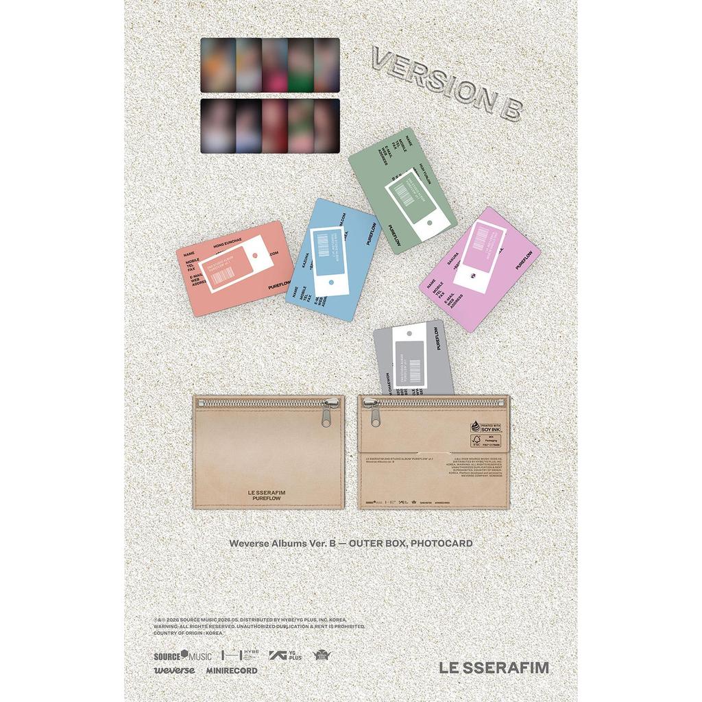 [předobjednávka] LE SSERAFIM 2. studiové album - PUREFLOW pt.1 (Weverse Alba ver.)