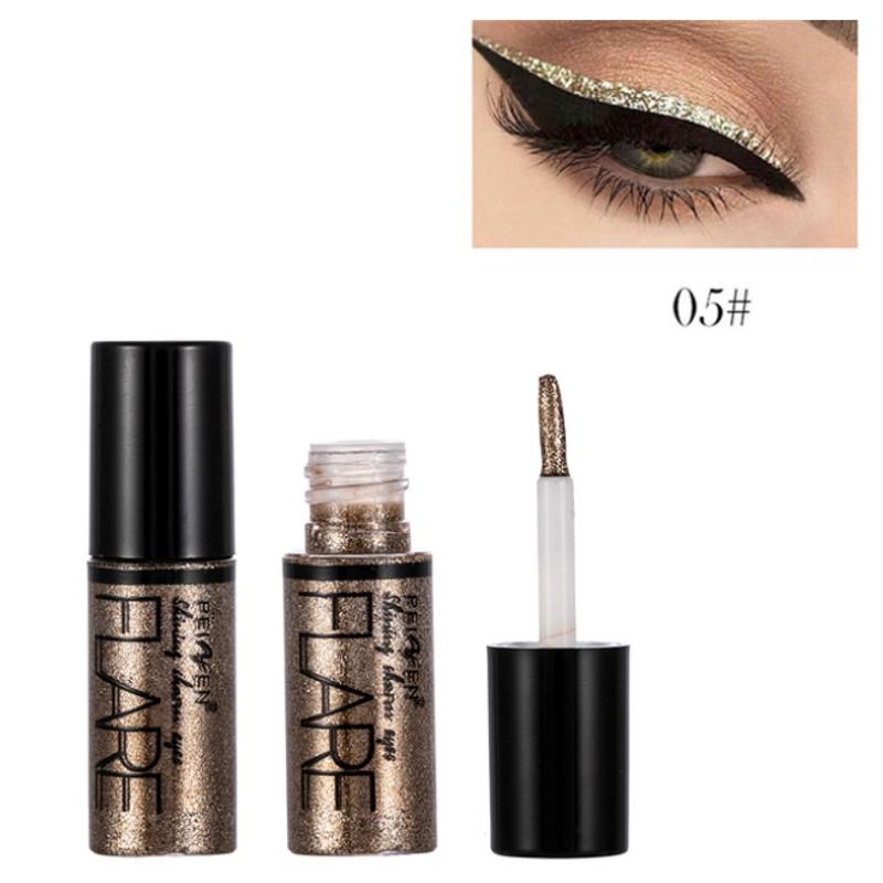 

Длительная блестящая жидкая подводка для глаз, пигменты для макияжа, натуральный блеск, водонепроницаемая косметика для глаз