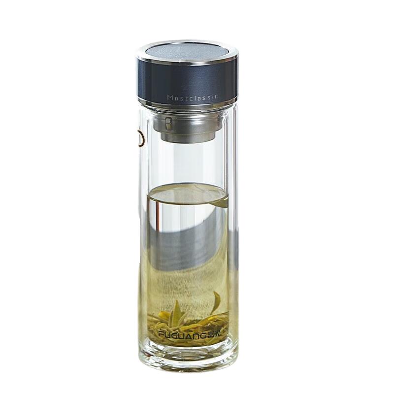 Fuguang Mingcheng Double-Layer Glass Cup
