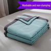 Washed Cotton Lightweight Quilt - Perfect for Air Conditioning, Summer, Spring, and Autumn; Available in Single, Double, and Children's Sizes.