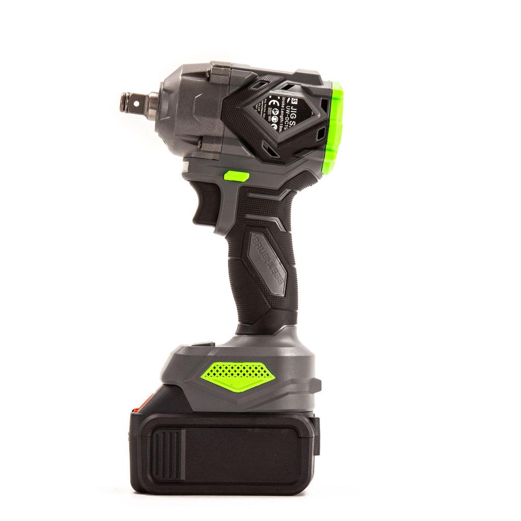 High Torque 300Nm Rechargeable Electric Impact Wrench for Woodworking & Auto Repair