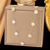 Summer New Temperament Versatile Baroque Pearl Necklace Women's Natural Stone Necklace Women's Simple and Advanced Sense
