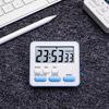 Multifunctional LCD Digital Display Cooking Countdown Kitchen Accessory Kitchen Timer Stopwatch With Flashing Light Alarm Clock3