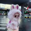 10cm For Labubu Clothes Big Angel White Pink Rabbit Plush Baby Clothes Cute And Fashionable Angel Cotton Doll Clothing Doll Sets