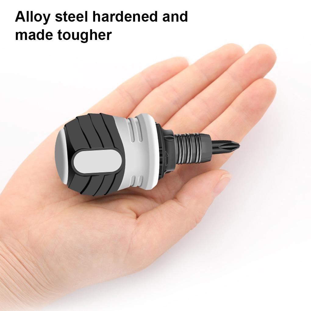 Ratchet Screwdriver Telescopic Adjustable Drill Screw Driver Ratcheting Tool for Bike Desktop Accessory