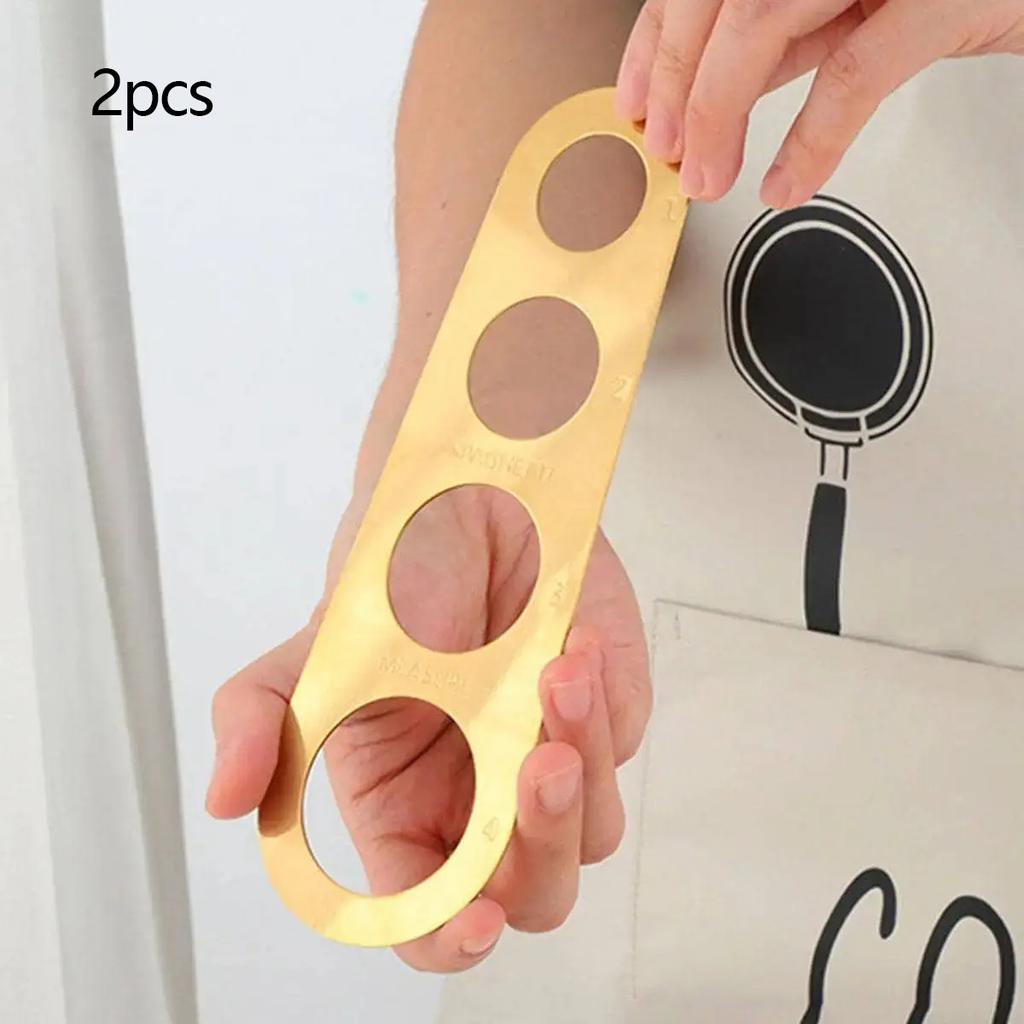 1pc-Quick and Easy Pasta Measuring Tool -Stainless Steel Spaghetti Measurer for Kitchen and Cooking