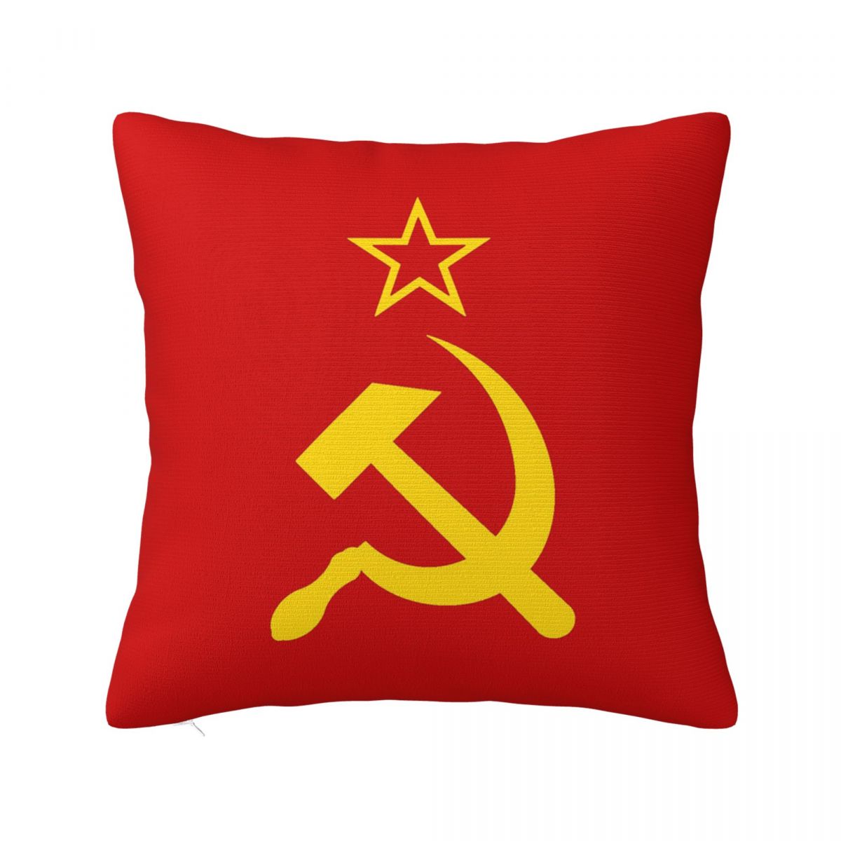 СССР Серп и молот CCCP Ретро Русский Советский Флаг Квадратная Наволочка Чехол для Подушки Наволочка Чехол для Подушки-Пледа 12x12Inch