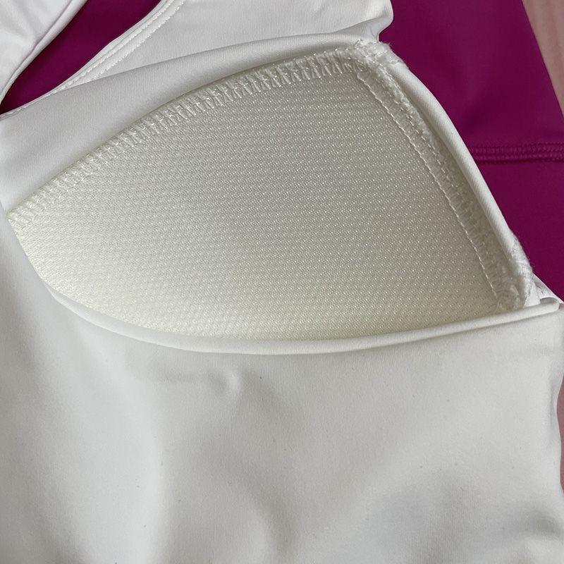 Women's Medium-High Intensity Running Sports Bra with Chest Pads