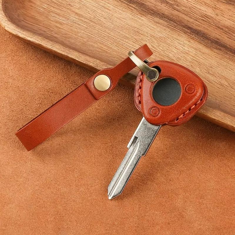 For Peugeot Django Motorcycle Leather Key Cover Django 150 Motorcycle Key Decoration Modification Protective Case 1