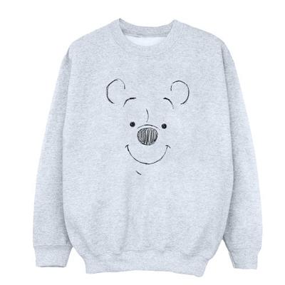 Womens/Ladies Winnie The Pooh Winnie The Pooh Face Sweatshirt