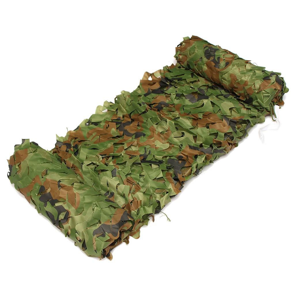 Hunting Camping Outdoor Desert Woodland Blinds Army Military Camouflage Camo Net Sun Shelter Jungle Shelter Cover 3x5m