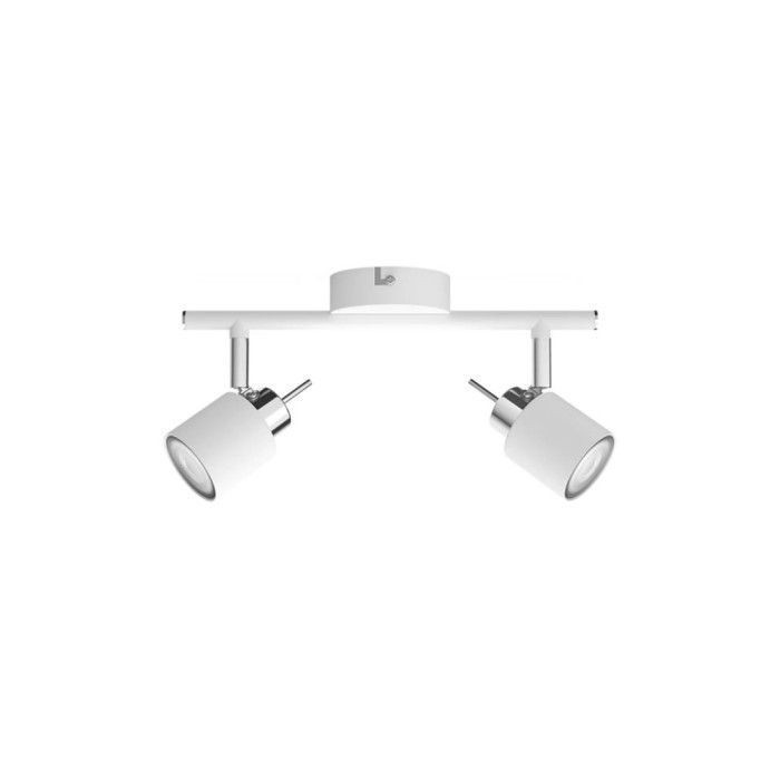 Projecteur Orientable - PHILIPS HUE - Meranti - 2 Lumières - GU10 - Blanc