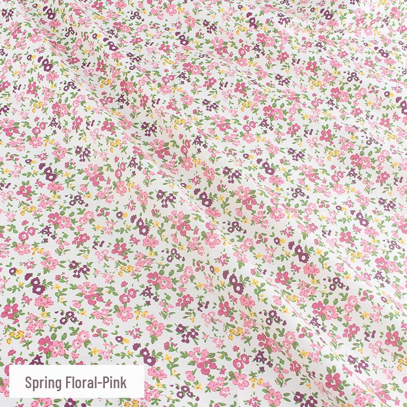Strictly Selected Floral Print Cotton Twill Fabric for Baby Dress & Kids' Bedding