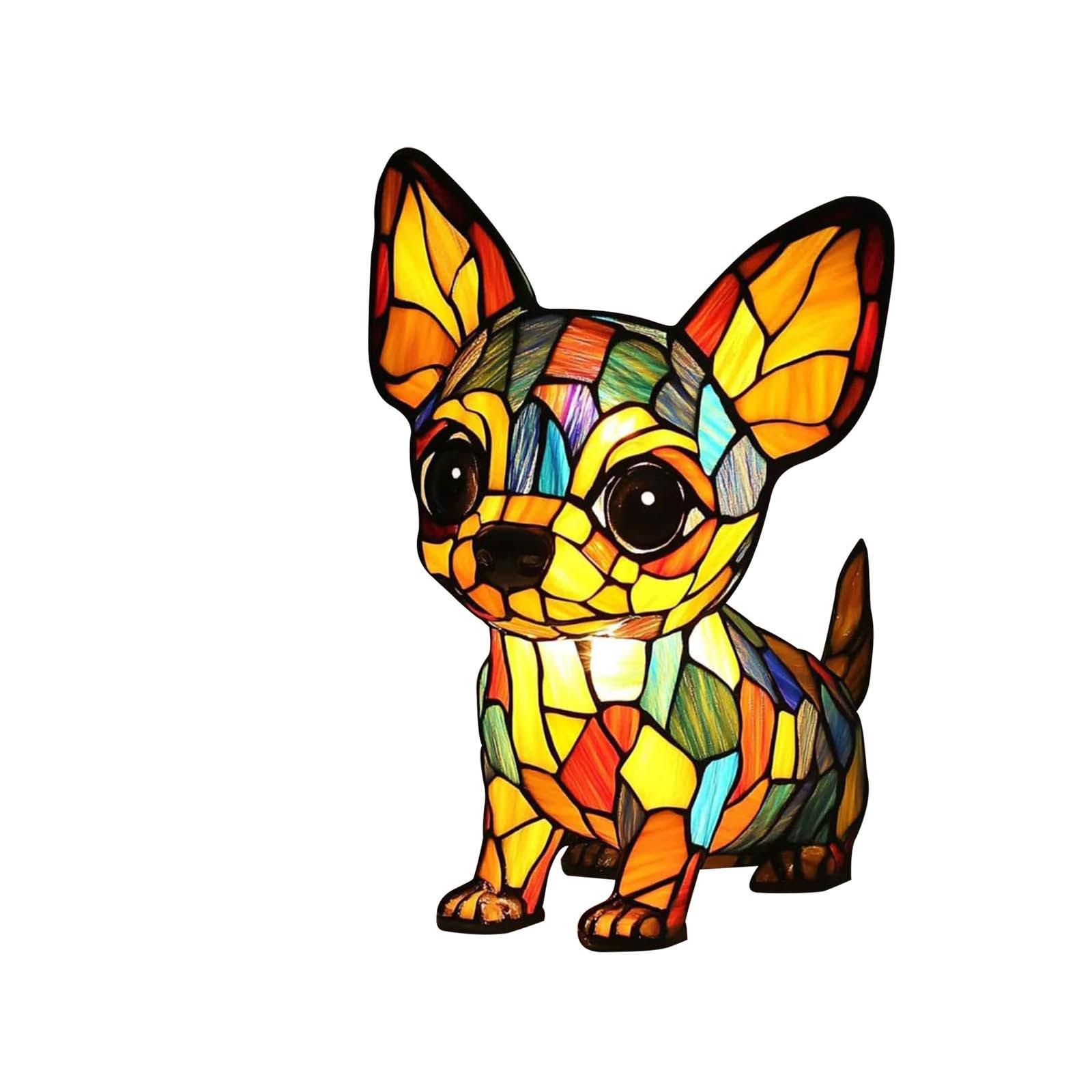 

Акриловый новый кулон в виде собаки для украшения окон дома One Size