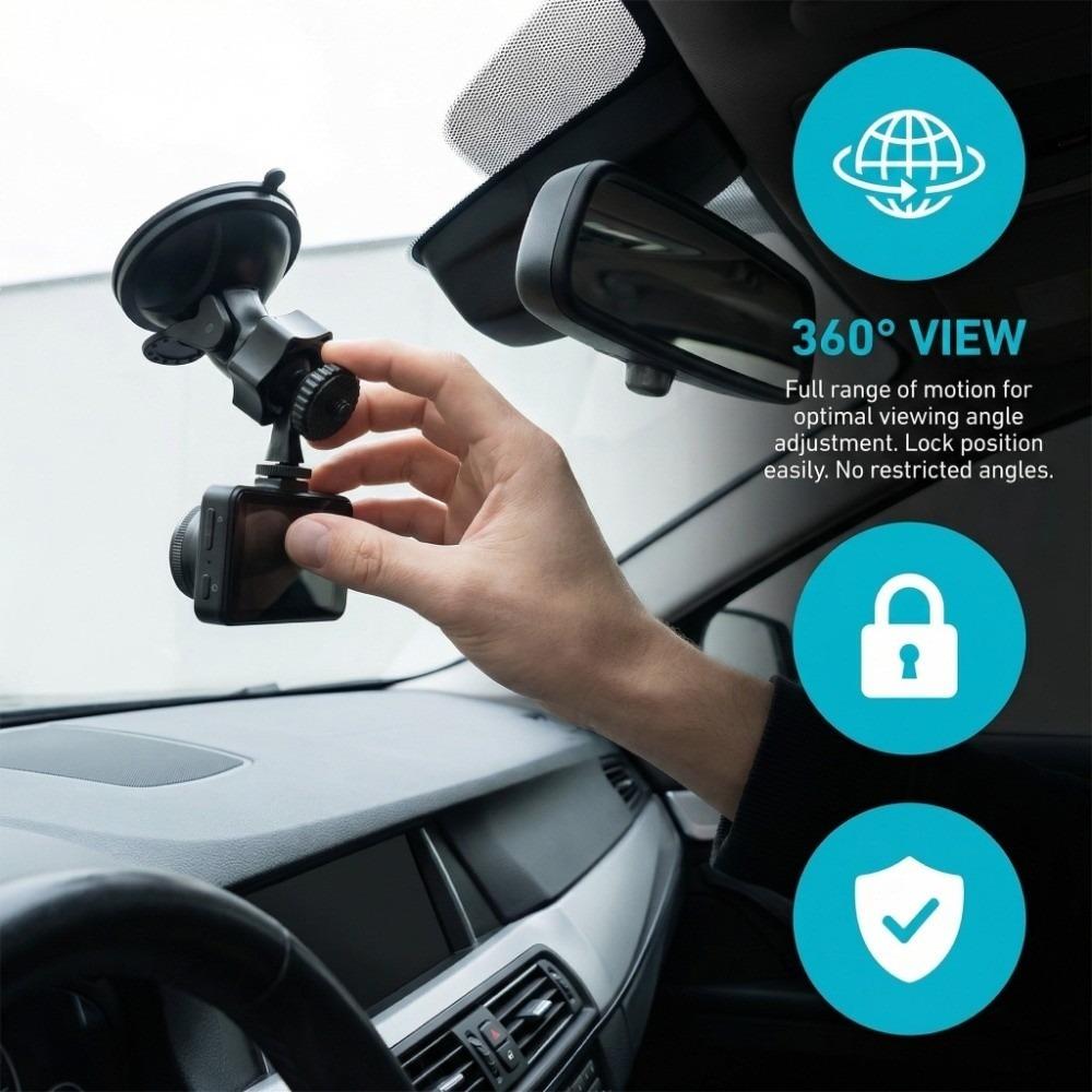 4 Τεμάχια Universal Βάση Κάμερας Ταμπλό HD-073 Βάση Καταγραφέα Δεδομένων Βάση Τοποθετημένη στο Όχημα Χρήση στο Αυτοκίνητο