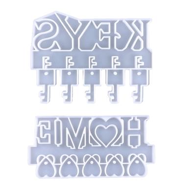 Easy To Carry Key Form Key Holder for Wall Decorative Silicone Mold for Entryway Portable Silicone Mold for DIY Crafting