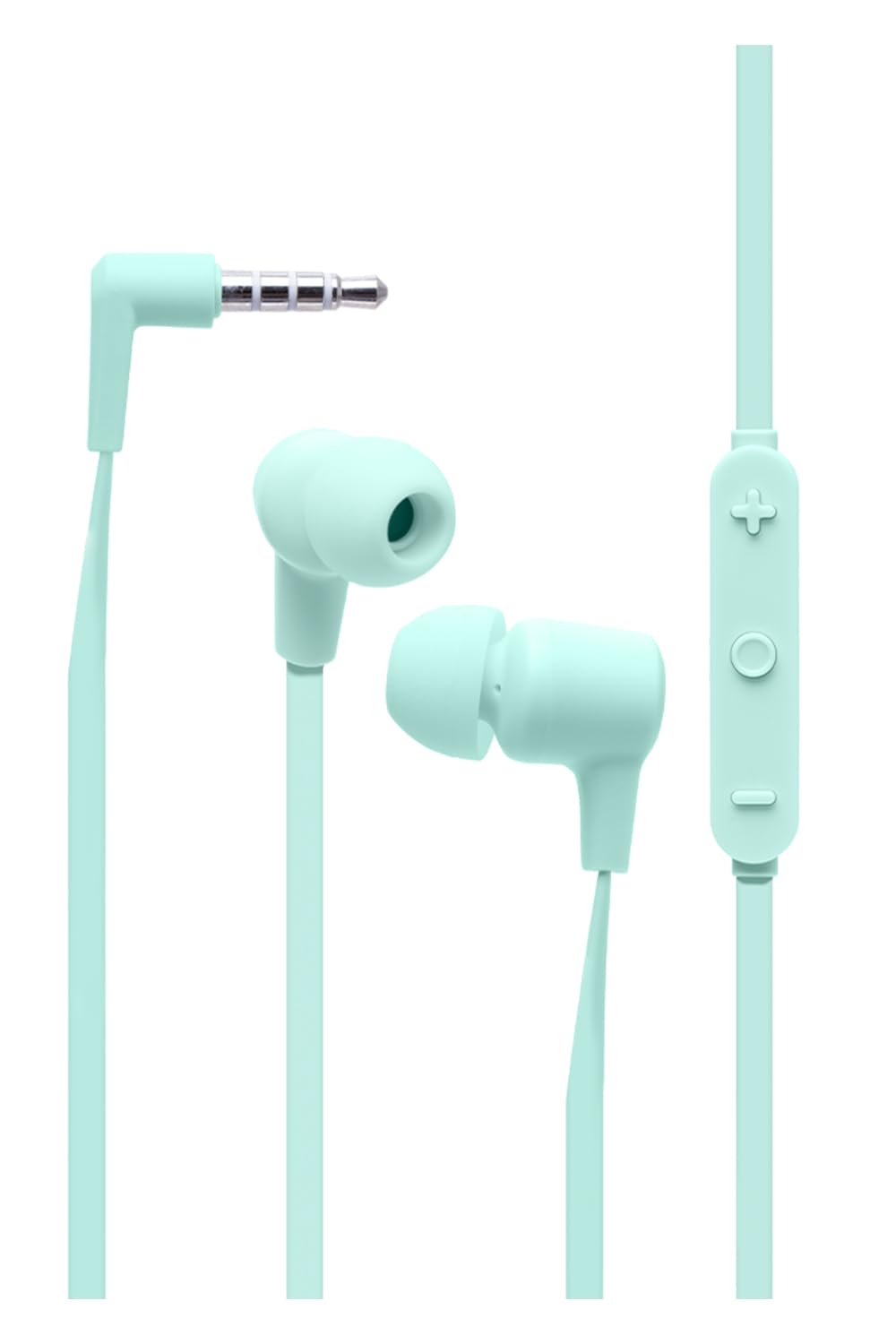 

humor EARPHONES Wired Earphones with Jack and Microphone Earphones with Stereo Volume Stereo Headphones with Ear Available in and 3.5mm (Mint Green)