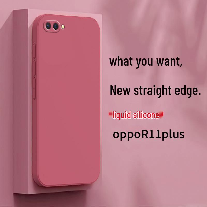 Anti-Drop Silicone Case for Oppo R11 Plus - Full Coverage Protection