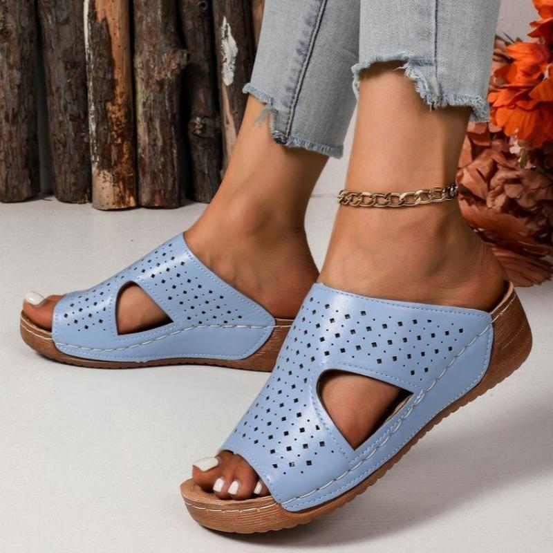 Pantofi Sandale Femei Vară Sandale cu vârf deschis Femei Casual Sandale damă Plus Size Pantofi pentru damă Slip On Încălțăminte pentru femei Papuc