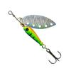 5Pcs 5.7CM/9G Fishing Lure with Spinner Blade Hook Long Casting Metal Rotating Sequin Spoon Spinnerbait Bass Pike Walleye Fishing Accessories