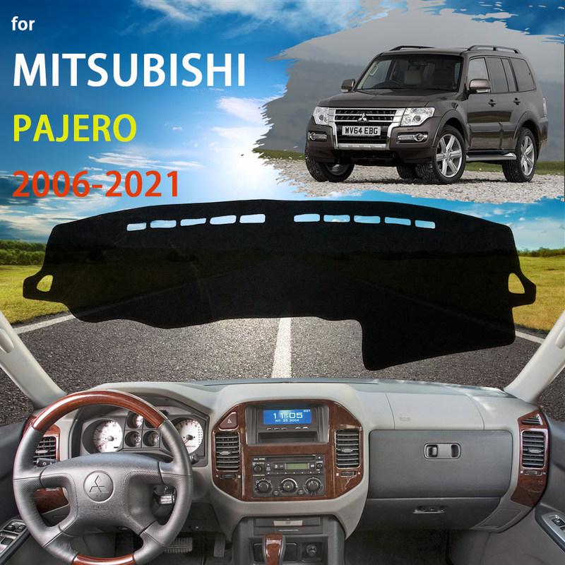 Dashboard Cover Mat Carpet For Mitsubishi Pajero Montero Shogun NM NP 1999~2006 Dash Board Protector Sun Shade Car Accessories