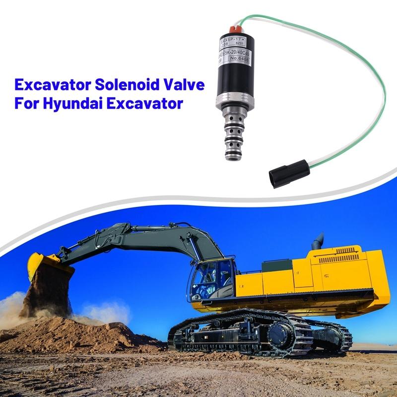 Durable-Spare Parts XJBN-00382 XJBN00382 Excavator Solenoid Valve KDRDE5K-20/40C07-109 For Hyundai Excavator XJBN-00014 R215-7 R