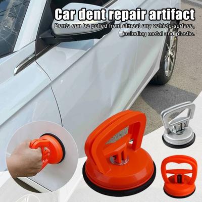 3 piezas de herramientas de reparación de abolladuras de coche, extractor de carrocería, extractor de ventosa portátil, kit de eliminación de abolladuras de coche para eliminar abolladuras de vidrio y daños por granizo en puertas de coche.