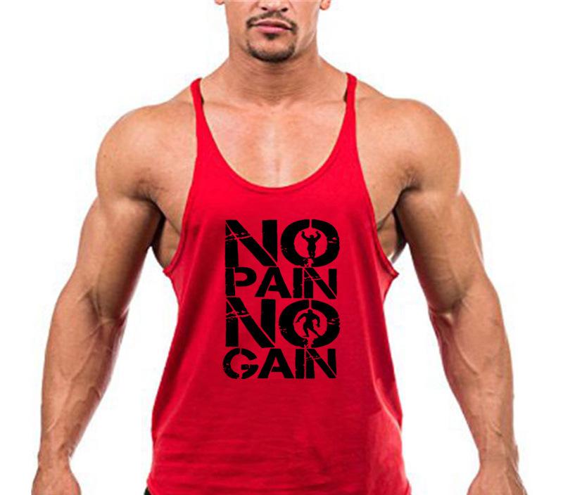 Ärmlös Träningsväst för Fitness och Bodybuilding