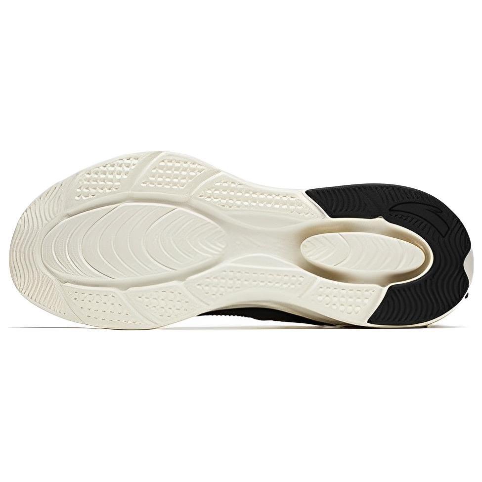 Anta Slip Resistant, Abrasion Resistant, Rebound Low top Running Shoes Men's Bright Black White 112315575-11