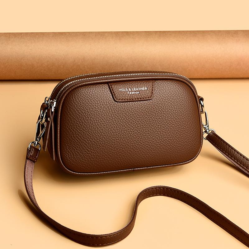 Dámska malá štvorcová kabelka, Štýlová a elegantná crossbody taška
