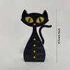 1pc Black Cat Decorative Box, Jewelry Organizer: Artistic Design for Earrings, Necklaces & Small Items – Decorative Storage