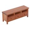 Miniature TV Cabinet Simulation Drawers Design Decorative Wooden Furniture Model for 1Celsius12