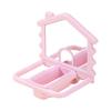 Multifunctional Bird Perches Mirror and Food Dish Stand for Bird Cages Safe Plastic Promoting Activity and Curiosity