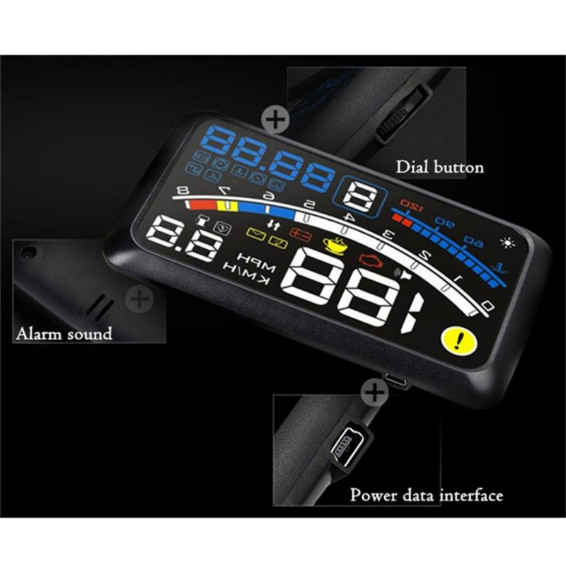 Hud: Display Driving Data On Windshield