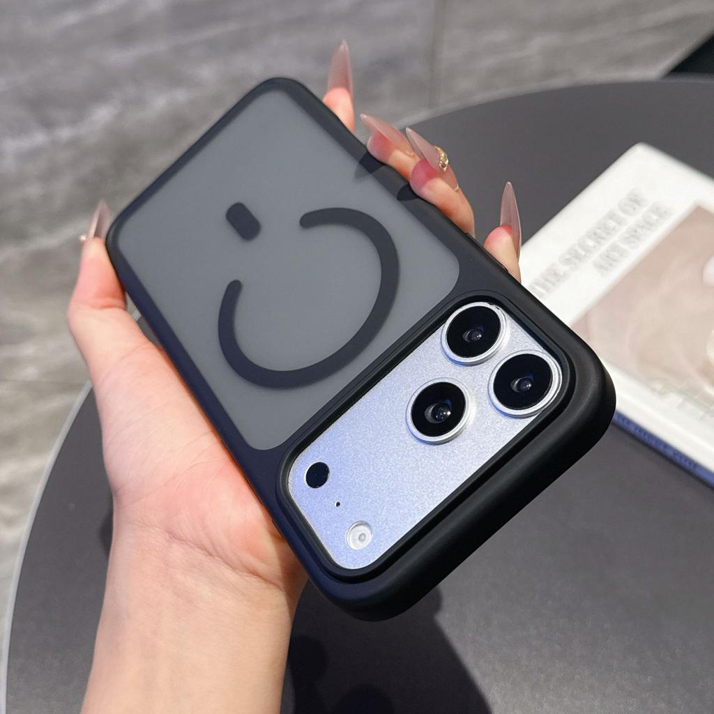 Matte Case For Magsafe iPhone 17 Pro Max Air 16 Plus 15 14 13 12 Mag Safe 17Pro Shockproof Translucent Military Protection Phone Cover Accessories