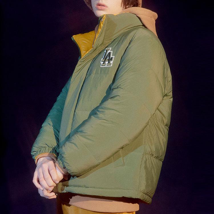 New MLB Los Angeles Dodgers Down Jacket Winter Unisex Green 31DJ02061-07K