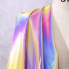 Gradiënt Spiegel TPU Stof Waterdicht Super Helder 3D Reflecterend Folie Stof Voor Diy Naaien Kleding Achtergrond Decor Ontwerper