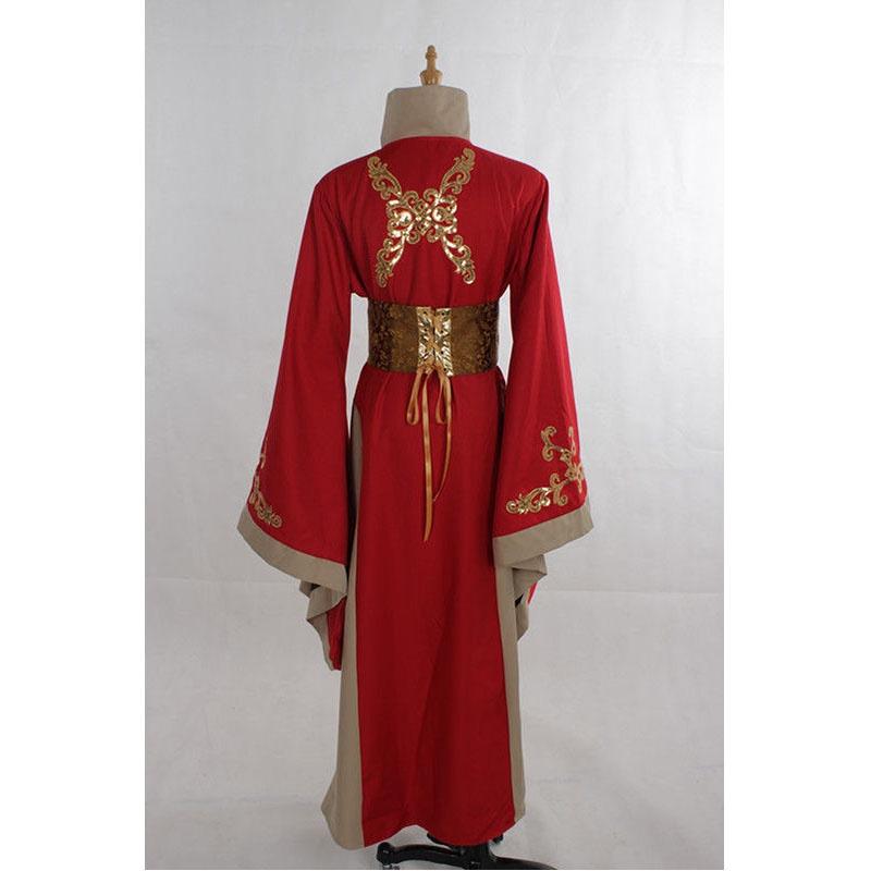 Ultimatives rotes Luxuskleid von Königin Cersei Lannister für Game Of Thrones Cosplay-Enthusiasten
