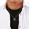 KISS Disney Collection Mickey Minnie Silver Pair Necklace