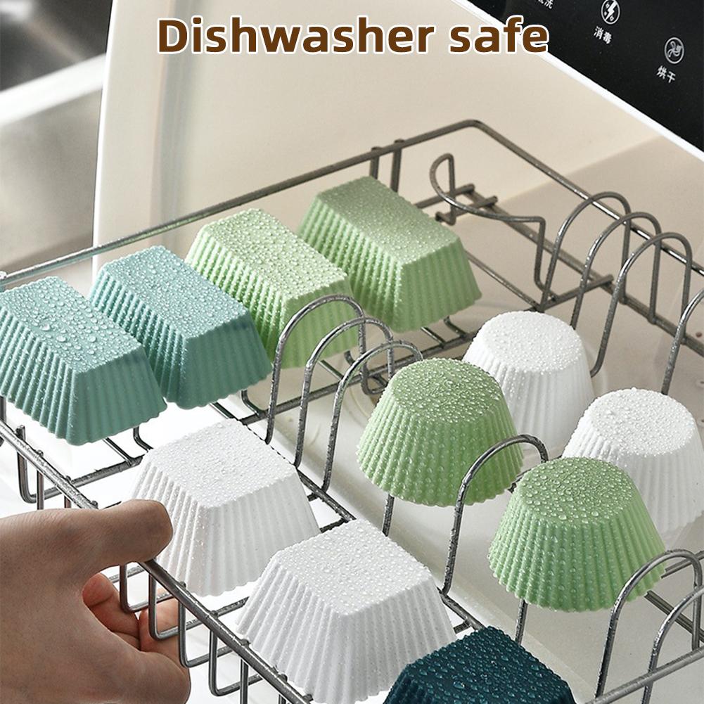 Silicone Cupcake Baking Mold 24Pcs Set Bakeware Baking Silicone Mold For Baking Tool