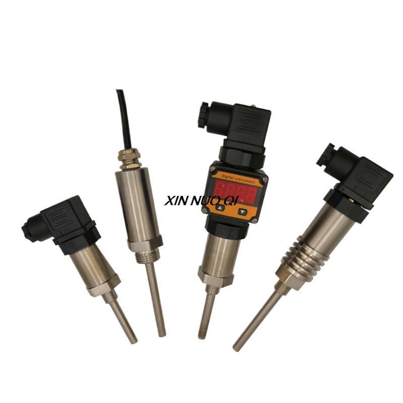 PT100 integrierter Temperaturtransmitter Einsteck-Temperatursensor Stecker Einsatz-Temperatursender 4-20mA G1/2