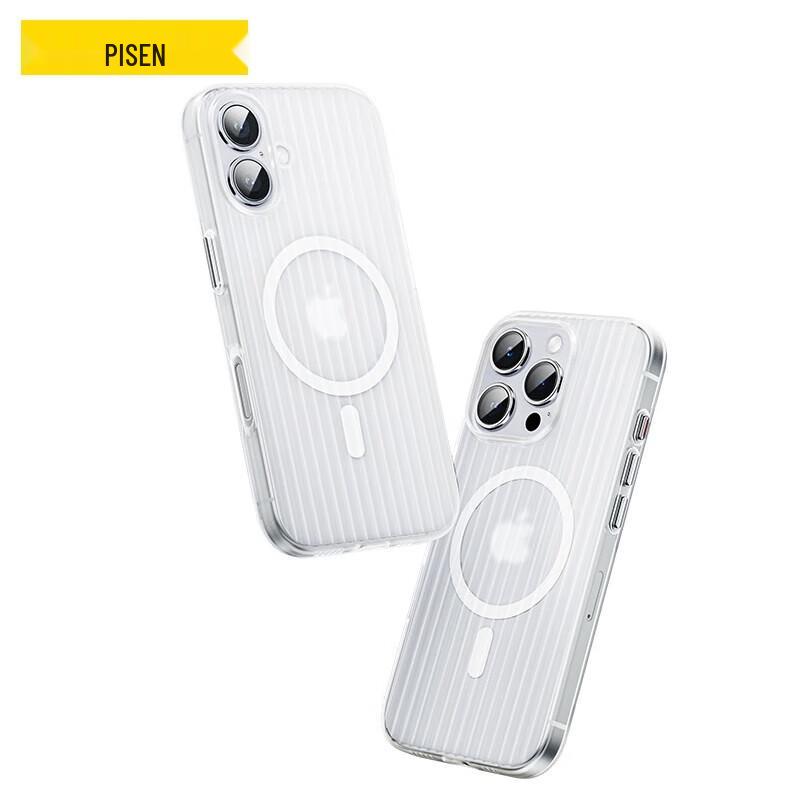 

PISEN MagSafe Glacier Texture Case for iPhone 16 Pro Max