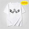 Simple Unity Handshake Printed Tshirt Versatile Basic Summer Unisex Top