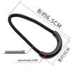 U-Shaped Colorful TPU Zipper Pull Tab Rope with Semicircular Puller
