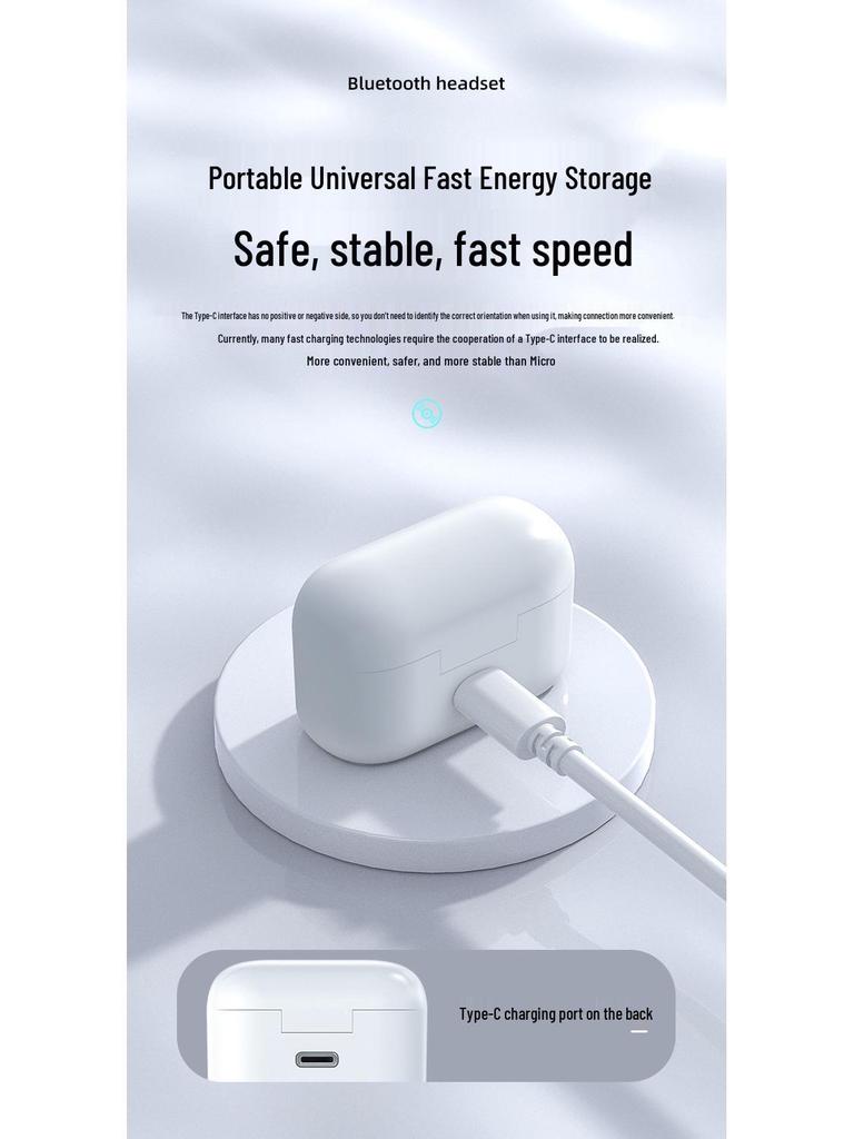 Wireless Dual Ear Bluetooth 5.0 TWS Stereo Mini Earbuds for Sports & Running