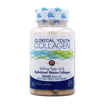 Clinical Youth Collagen 600 mg, 60 vegetarische Kapseln