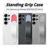 Official High-end Case For Samsung Galaxy S25 Ultra Phone Case Phone Cover Vertical Wristband Case Drop Resistant Protective S25 Plus S24 FE Case