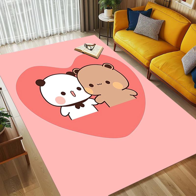 Bear Love Living Room Nonslip Area Rug Soft Carpet For Bedroom Game Playroom Sofa Office Home Decor Doormat Christmas Gift C9261805