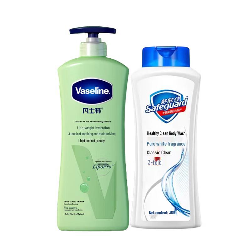 

Vaseline Aloe Fresh Body Lotion & Shower Gel Duo